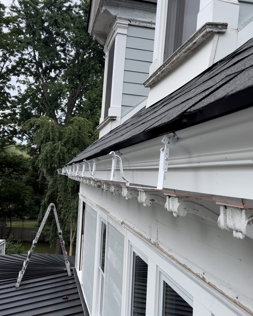 K- style gutters