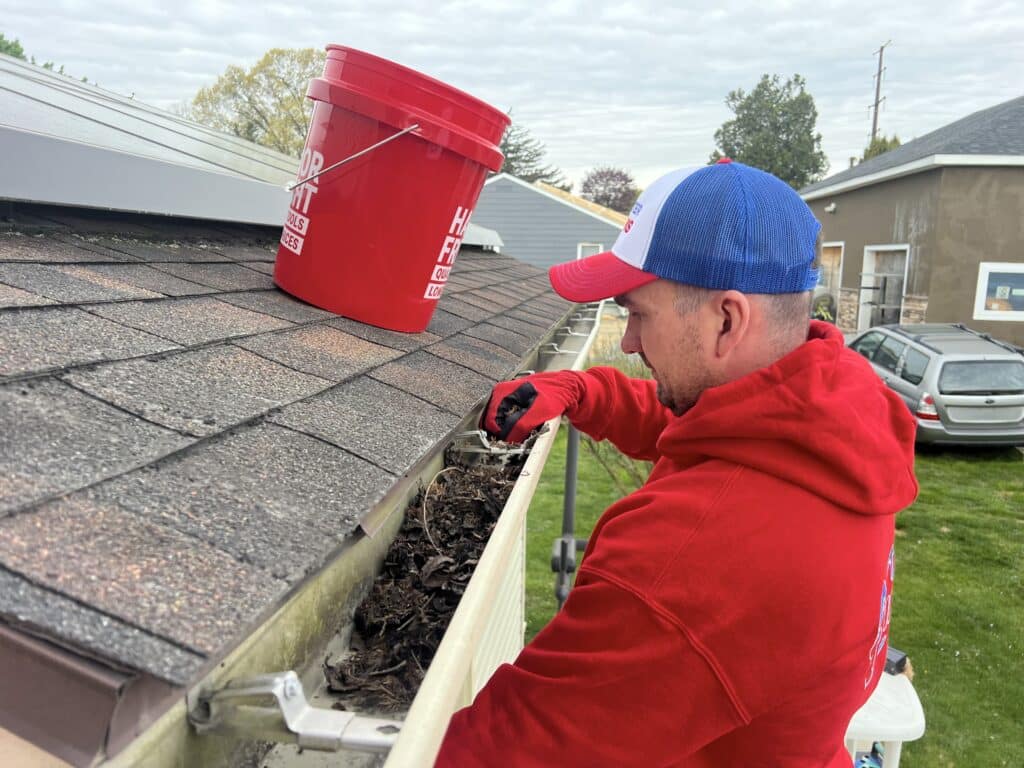 "gutter cleaning"